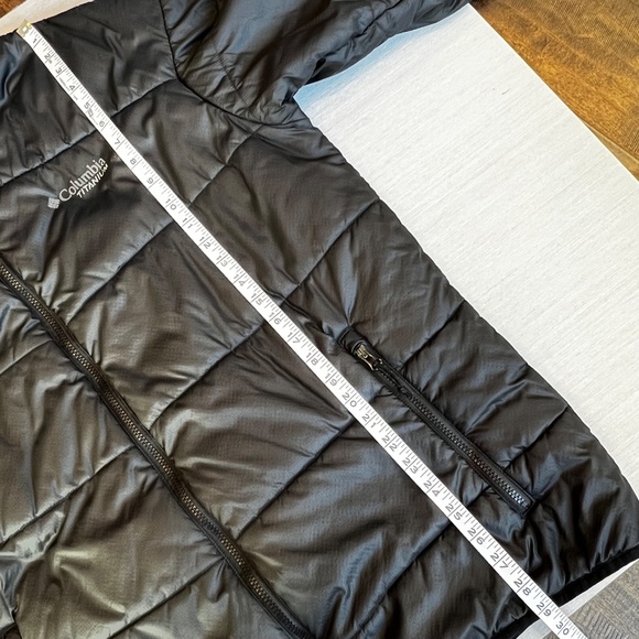 Men's Columbia Titanium Black Puffer Jacket Size 2XL - Picture 10 of 11